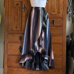 NWT Serape Long Skirt Sz M